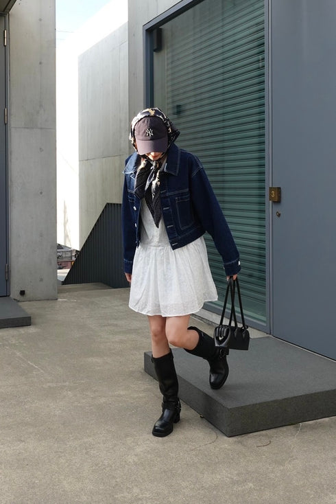 コットンレースミニOP